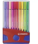 STABILO Premium-Filzstift - Pen 68 - ColorParade - 20er Pack - mit 20 verschiedenen