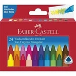 Faber-Castell Wachsmalkreiden Dreikant 24-er Kartonetui