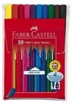 Faber-Castell Filzstifte Grip Colour Marker, 10er Set