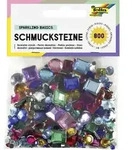Folia Schmucksteine SPARKLING BASICS, 800 St&uuml;ck, Gr&ouml;&szlig;en und Farben sortiert