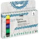 KREUL Textil Marker medium 5er Set