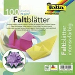 Folia Faltbl&auml;tter 70g/m2 20x20cm, 100 Blatt farbig