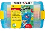 Eberhard Faber 572010 - Plastilin-Knete, inklusive 2 Modellierwerkzeuge