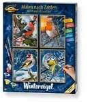 Malen nach Zahlen - Winterv&ouml;gel (Quattro)