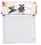 Hama&reg; B&uuml;gelperlen Midi - 2er Set Stiftplatten im Beutel - 2x Multi Quadrate.