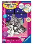 Ravensburger Malen nach Zahlen, Schlafende Katzen