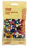 HAMA Perlen Midi - Vollton Mix 1000 Perlen (6 Farben)