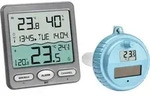 TFA Dostmann VENICE Funk-Pool-Thermometer Schwimmbecken-Thermometer Anthrazit