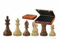 Philos 2255 - Schachfiguren Karl der Große, Königshöhe 95 mm, in Holzbox
