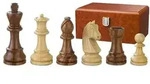 Schachfiguren Artus, K&ouml;nigsh&ouml;he 95 mm, gewichtet, in Holzbox