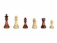 Philos 2044 - Schachfiguren Aurelius, Königshöhe 110 mm, Kunststoff, braun beige,