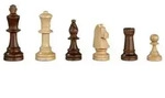 Schachfiguren Heinrich VIII, K&ouml;nigsh&ouml;he 90 mm, gewichtet, im Polybeutel