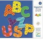 Holz Magnete: 38 big letters