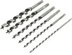 Br&uuml;der Mannesmann M54620 Schlangenbohrer-Set 6teilig 6 mm, 8 mm, 10 mm, 12 mm, 16