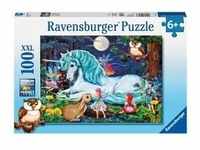 Ravensburger 10793 - Im Zauberwald, Einhorn, XXL Puzzle 100 Teile