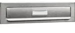 Burg W&auml;chter 791Ni Porta Einwurfblende Edelstahl Nickel