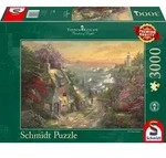 Puzzle Schmidt Spiele 59482 D&ouml;rfchen am Leuchtturm Thomas Kinkade 3000 Teile