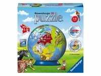 Ravensburger 11840 - Kindererde, Kinder-Globus 3D Puzzle Ball, 72 Teile