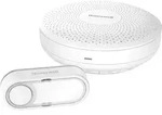 Honeywell Home DCR311S Funkgong Komplett-Set mit Namensschild