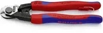 Knipex 95 62 190 T Drahtseilschere Geeignet f&uuml;r (Abisoliertechnik) Endh&uuml;lsen an