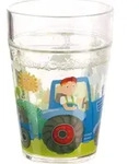 Glitzerbecher Traktor