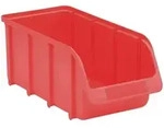 H&uuml;nersdorff 683100 Sichtlagerkasten (B x H x T) 315 x 145 x 125 mm Rot 1 St.