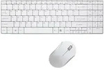 LogiLink ID0109 Funk Tastatur, Maus-Set Deutsch, QWERTZ Wei&szlig;