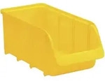 H&uuml;nersdorff 683200 Sichtlagerkasten (B x H x T) 315 x 145 x 125 mm Gelb 1 St.