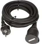 LogiLink LPS102 Strom Verl&auml;ngerungskabel Schwarz 5.00 m H07RN-F 3G 1,5 mm2 f&uuml;r