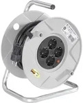Brennenstuhl 1099150001 Kabeltrommel 25.00m Schwarz Schutzkontakt-Stecker