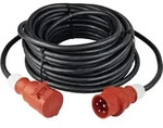 AS Schwabe 60548 Strom Verl&auml;ngerungskabel 16 A Schwarz 25.00 m H07RN-F 5G 2,5 mm2