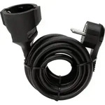 Kopp 143705086 Strom Verl&auml;ngerungskabel Schwarz 5.00m H05VV-F 3G 1,5mm2