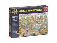 Jumbo 19077 - Jan van Haasteren, Backe, Backe, Kuchen, Comic-Puzzle, 1500 Teile