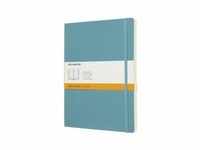 Moleskine Notizbuch Xlarge, Liniert, Soft Cover, Riff Blau