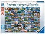 Puzzle Ravensburger 99 Beautiful Places in Europe 3000 Teile