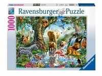 Ravensburger 19837 - Abenteuer im Dschungel, Puzzle, 1000 Teile
