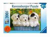 Ravensburger Kinderpuzzle - 12765 Kuschelige Welpen - Hunde-Puzzle für Kinder...