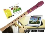 Flute Master (App) mit Blockfl&ouml;te aus Holz-Kunststoff (deutsche Griffweise)