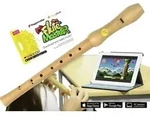Flute Master (App) mit Blockfl&ouml;te aus Bergahorn (bar. GW)