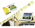 Flute Master (App) mit Blockfl&ouml;te aus Kunststoff (deutsche Griffweise)