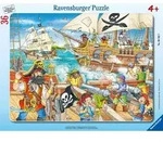 Rahmenpuzzle Ravensburger Angriff der Piraten 36 Teile