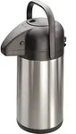 MATO interpr&auml;sent Thermokanne Edelstahl (geb&uuml;rstet), Schwarz 1.9l 4177