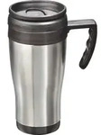 MATO interpr&auml;sent Thermobecher Edelstahl (geb&uuml;rstet), Schwarz 0.4l 4180