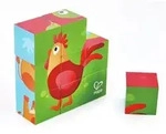 Hape Blockpuzzle Bauernhof (Kinderpuzzle)