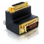 Delock 65173 DVI Adapter [1x DVI-Stecker 24+1pol. - 1x DVI-Buchse 24+5pol.] Schwarz