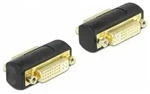 Delock 65225 DVI Adapter [1x DVI-Buchse 24+5pol. - 1x DVI-Buchse 24+5pol.]