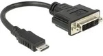 Delock 65564 HDMI / DVI Adapter [1x HDMI-Stecker C Mini - 1x DVI-Buchse 24+5pol.]