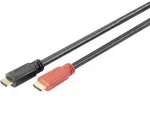 Digitus HDMI Anschlusskabel HDMI-A Stecker, HDMI-A Stecker 10.00 m Schwarz