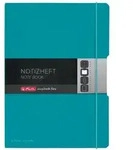 Herlitz Notizheft flex A4 2x40 Blatt Lineatur 27+28, caribbean turquoise