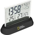 Bresser 13872 - NATIONAL GEOGRAPHIC Funkwetterstation Transparent, drahtlos